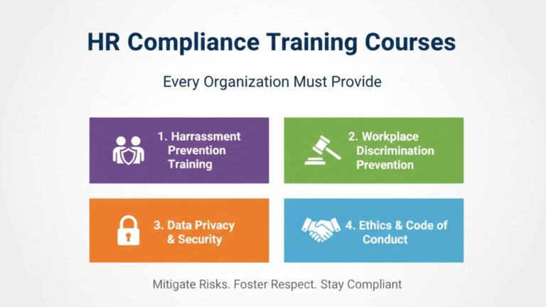 HR Compliance Training Courses Every Organization Must Provide