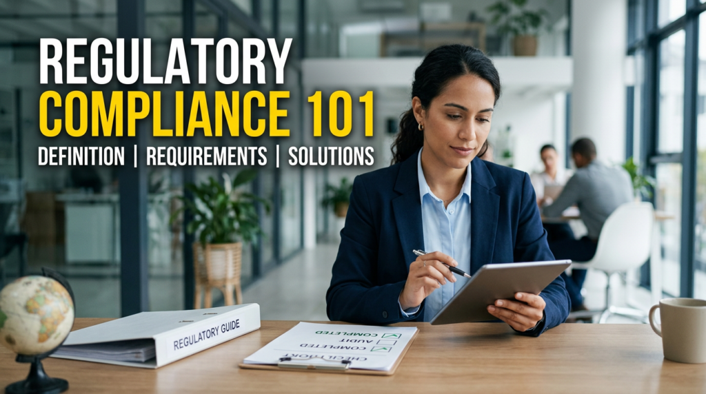 Regulatory Compliance 101 Definition, Requirements & Solutions