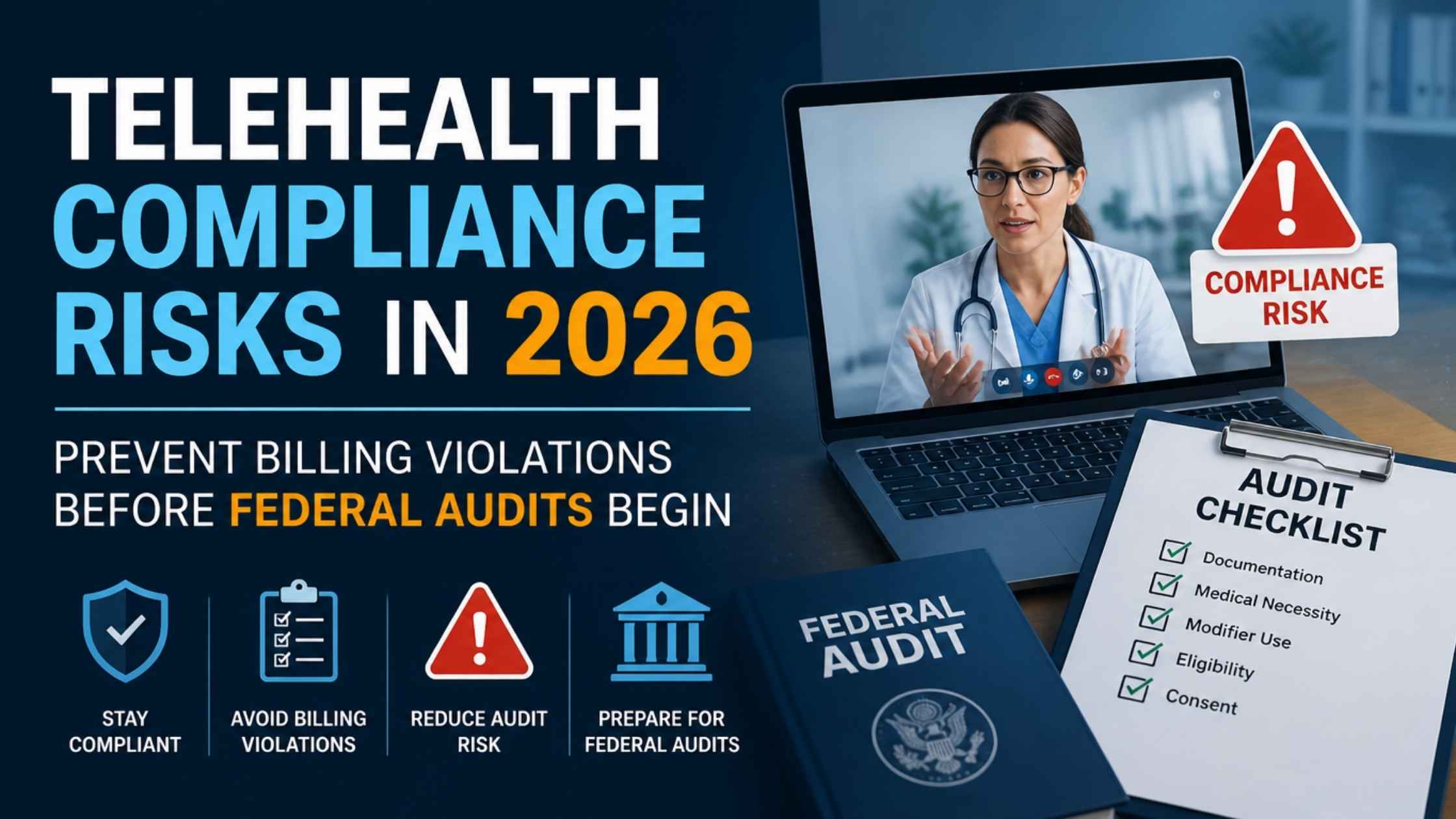 Telehealth Compliance Risks in 2026: Prevent Billing Violations Before Federal Audits Begin