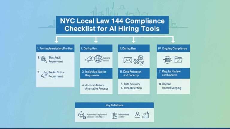 NYC Local Law 144 Compliance Checklist for AI Hiring Tools