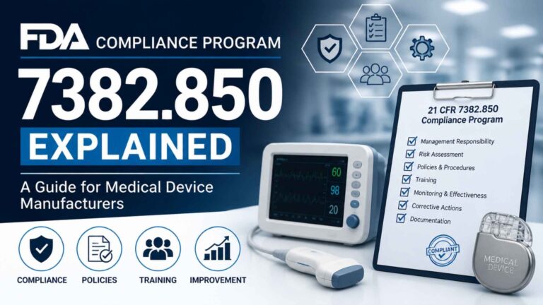 Protected: FDA Compliance Program 7382.850 Explained for Medical Device Manufacturers